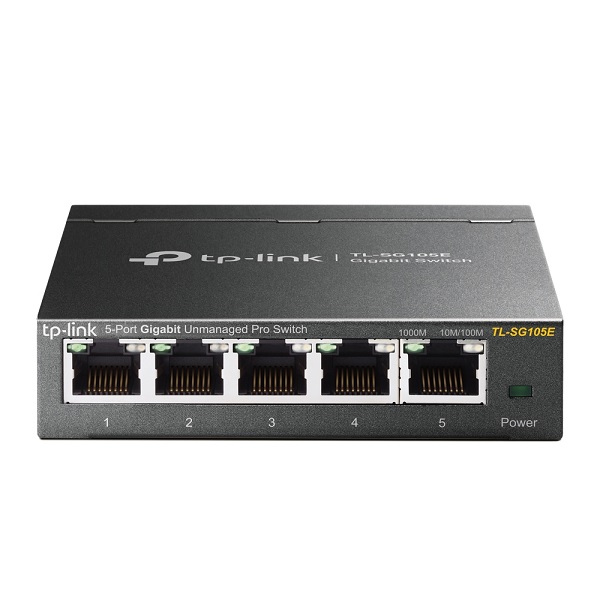 Switch 5 Porte Gigabit 10/100/1000 Metallo